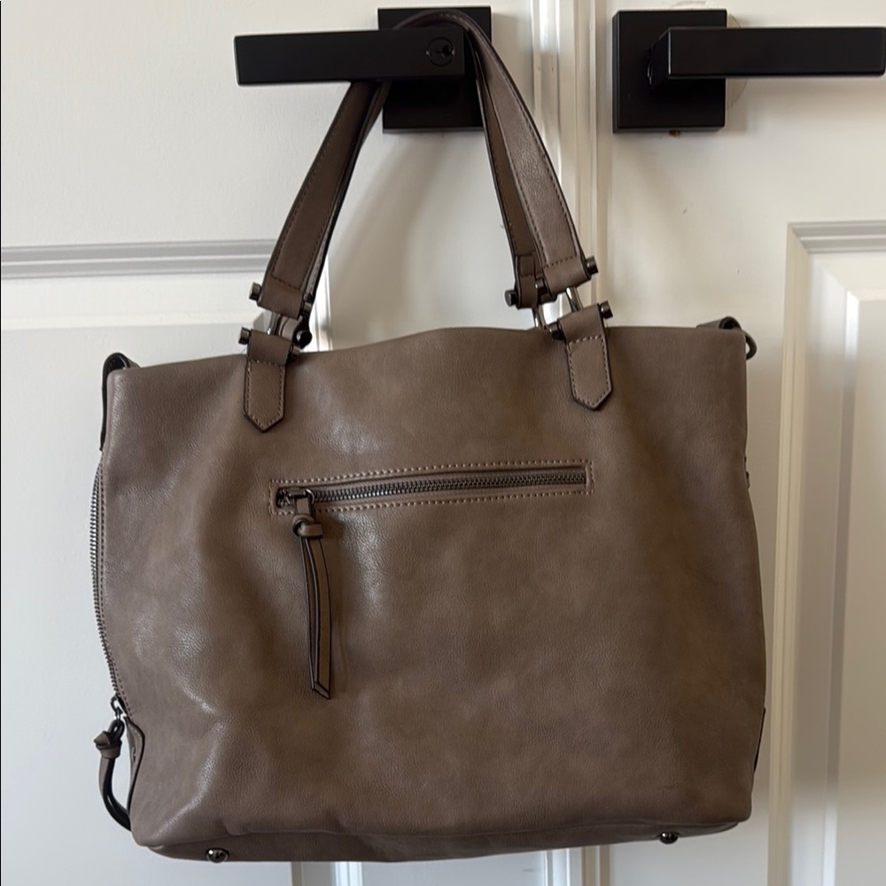 INC Taupe Handbag